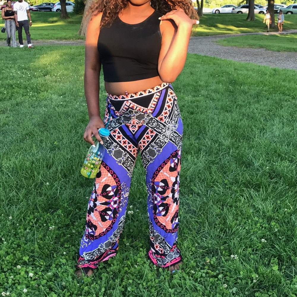 Tribal print pants